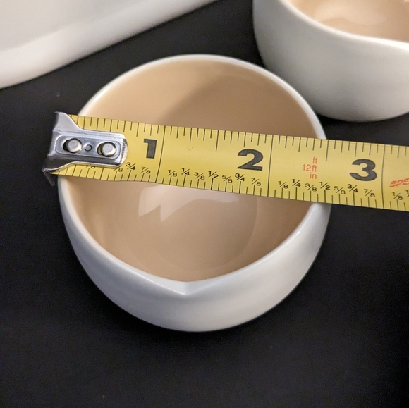 Nespresso Origin Lungo Espresso set By Mahdavi 3 Pce Set. Dbl walled Porcelain - Picture 6 of 7